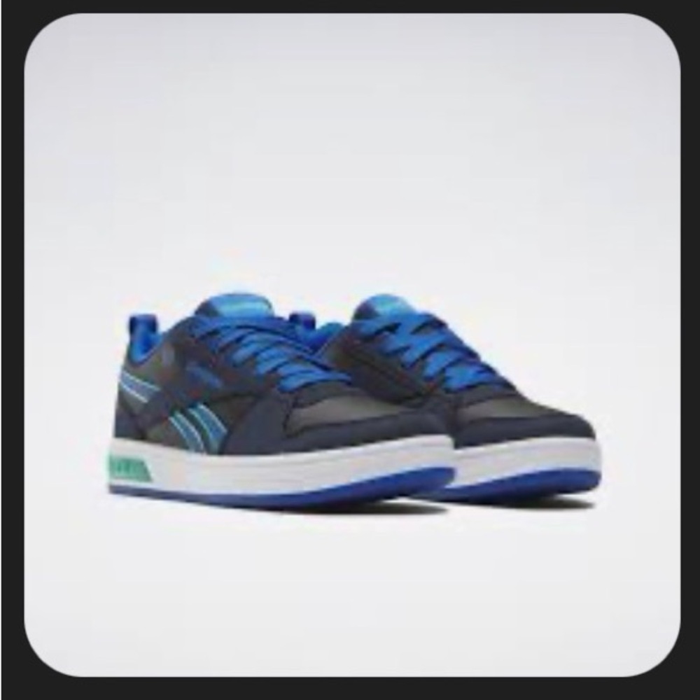 Reebok royal prime step n flash Kids Blue and Black Sneakers